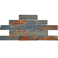 Culture slate Stone wall